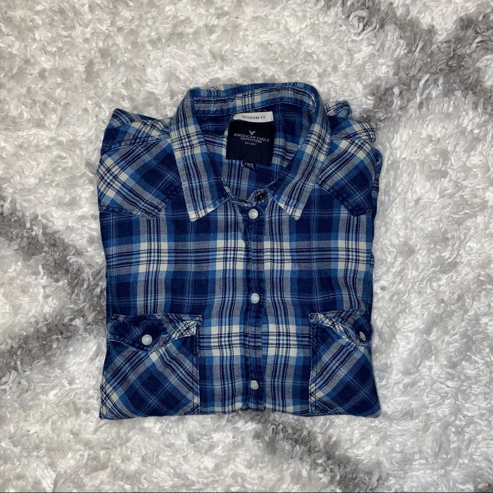American Eagle Boyfriend fit Flannel
